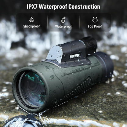 Neewer 10102559 12x50 ED Monocular Telescope