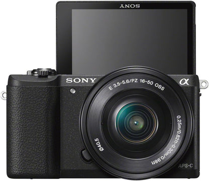 Sony ILCE5100L/B a5100 16-50mm Mirrorless Camera (Renewed)