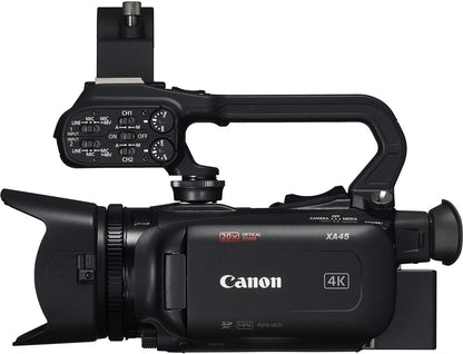 Canon XA45 Professional 4K Camcorder Bundle Renewed
