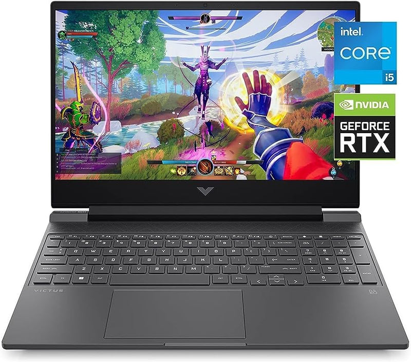 HP Victus 15-fa0025nr RTX 3050 Gaming Laptop — main product image