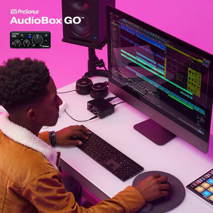 PreSonus AudioBox GO USB-C Audio Interface Studio One