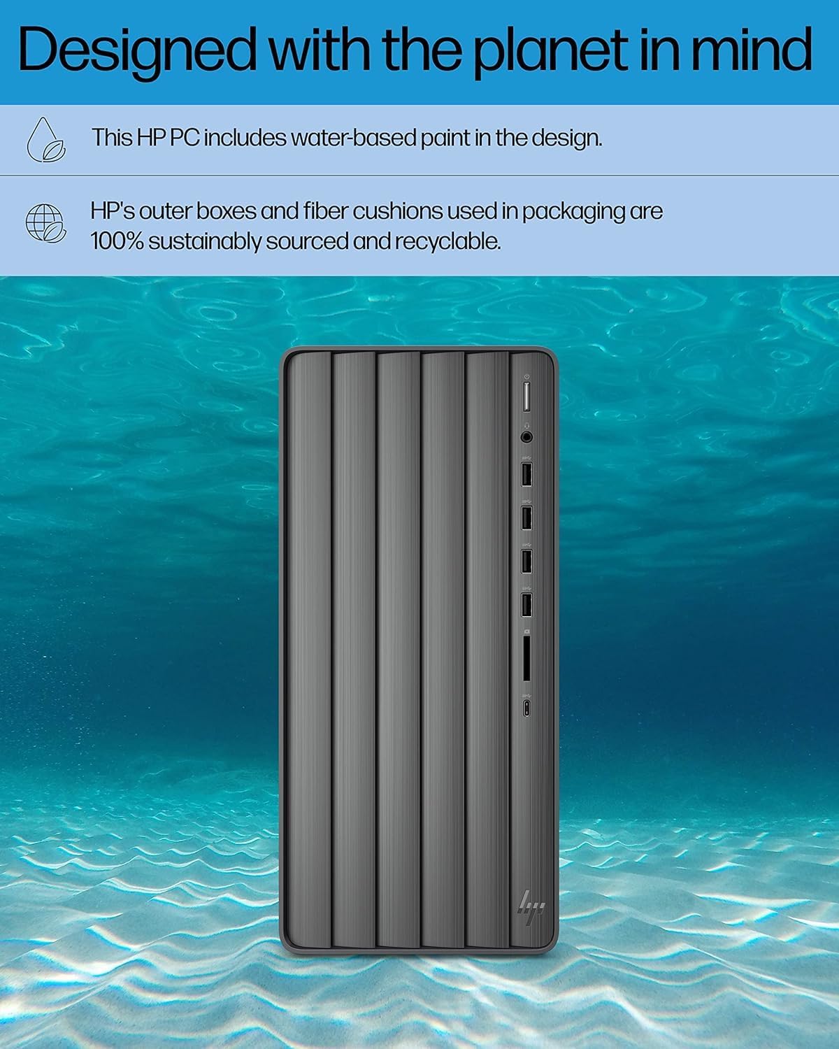 HP Envy TE01 i7-12700 RTX 3050 Gaming Desktop PC