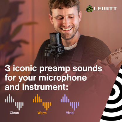 Lewitt CONNECT 2 XLR USB Audio Interface