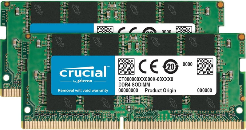 Crucial CT2K16G4SFD824A 32GB (2x16GB) DDR4 2400MHz Laptop RAM Kit — main product image