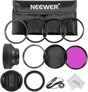Neewer 58MM Professional Filter Accessory Kit for Canon SX50 HS