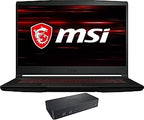 MSI GF63 Thin-15 Gaming Laptop i5 GTX 1650 + Dock