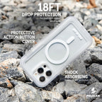 Pelican PP051500 Voyager iPhone 15 Pro Case MagSafe Clear
