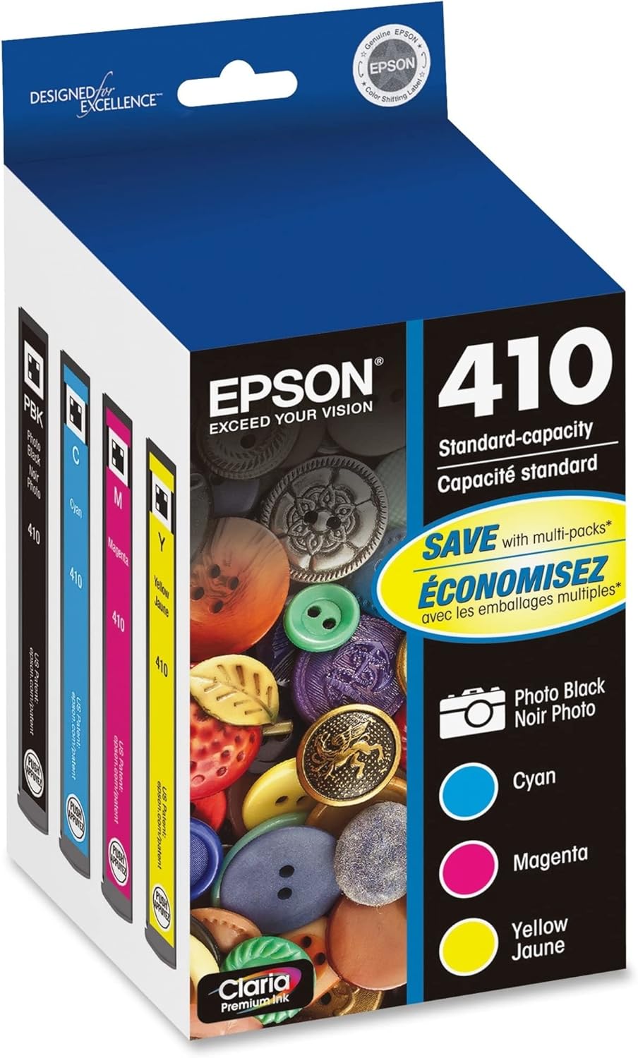 Epson T410520-S 410 Claria Premium Ink Combo Pack