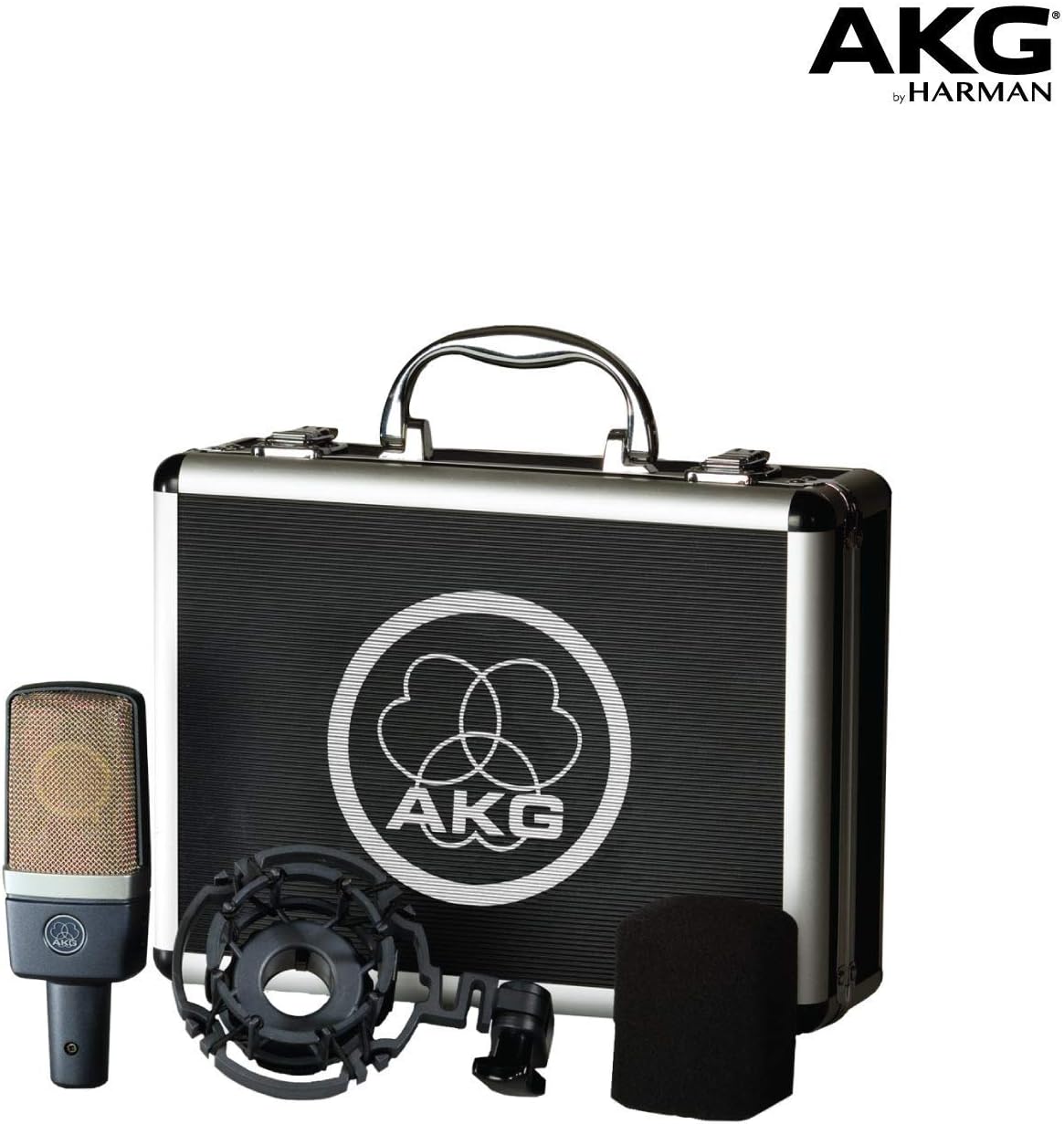 AKG C214-cr Large Diaphragm Condenser Microphone (Renewed)