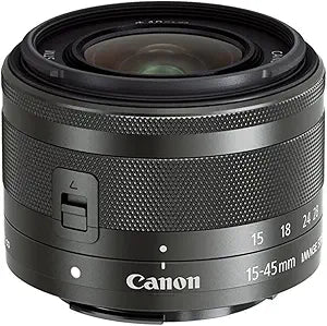 Canon EF-M 15-45mm f/3.5-6.3 IS STM Zoom Lens — main product image