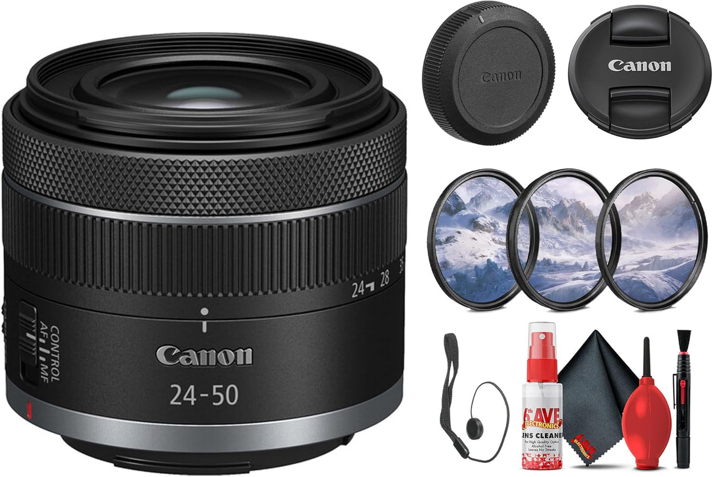 Canon 5823C002 RF 24-50mm STM Lens Kit Renewed