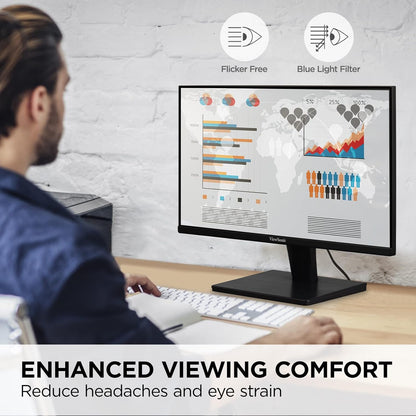 ViewSonic VS2447M 24" 100Hz FHD Monitor FreeSync