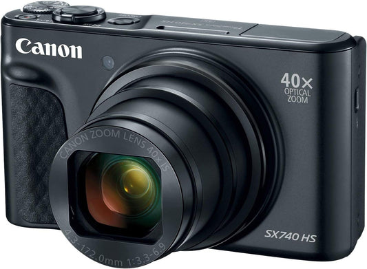 Canon SX740 PowerShot 40x Zoom 4K Camera Renewed