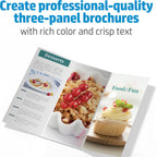 HP Q6612A Enhanced Tri-fold Business Paper, Glossy