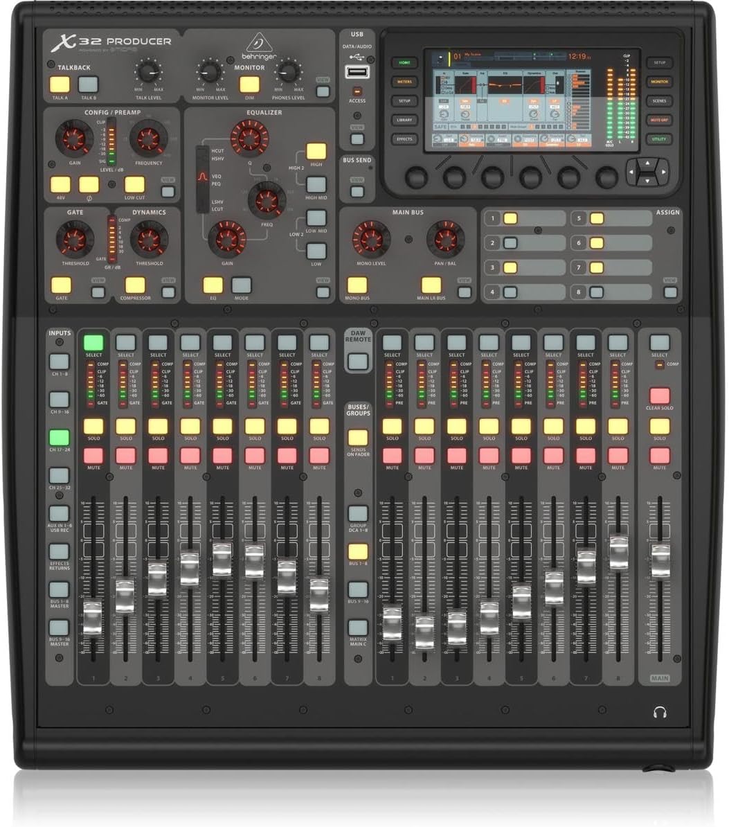 Behringer X32 PRODUCER 40-Input Digital Mixing Console