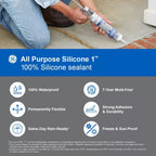 GE GE012A Clear All Purpose Window & Door Sealant