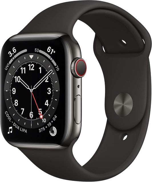 Apple Watch Series 6 (GPS + Cellular) 44mm Renewed
