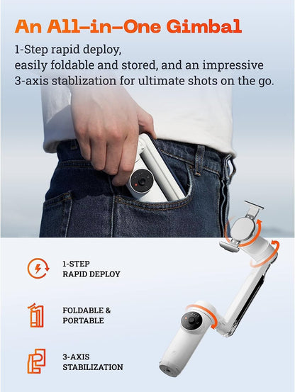 Insta360 Flow AI-Powered 3-Axis Smartphone Gimbal Stabilizer