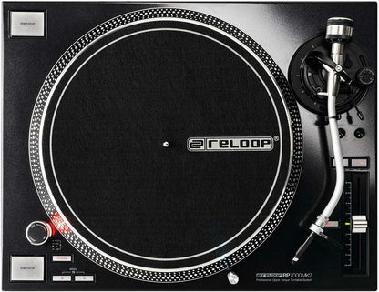 Reloop RP-7000 MK2 Turntable Pair Dust Cover Bundle