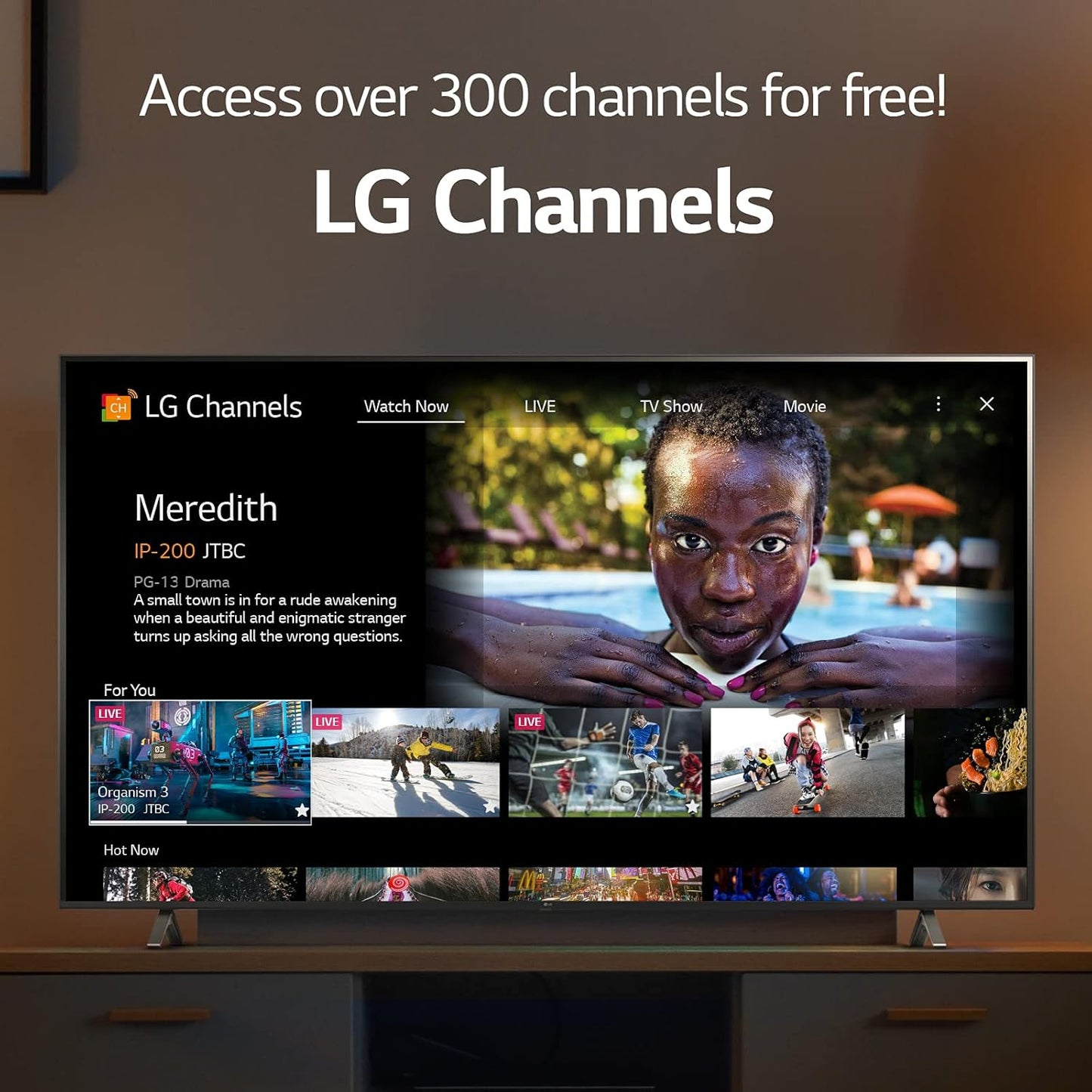 LG 50UP8000PUR 50-Inch 4K UHD Smart TV - Alexa Built-in