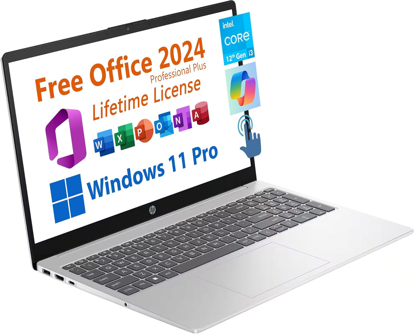 HP 15-DY5033DX 15.6" Business Laptop Office 2024