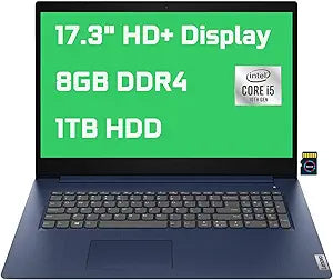 Lenovo IdeaPad 3 i5 Business Laptop 17.3" HD+