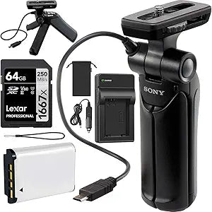 Sony E1SNGPVPT1 Vlogging Tripod Shooting Grip Bundle