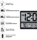 Sharp Flechazo-0401 Atomic Digital Wall Clock