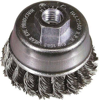 Hitachi 751307 Knotted Cup Brush 80mm M14