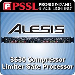 Alesis 3630 Compressor Dual Channel Dynamics Processor — main product image