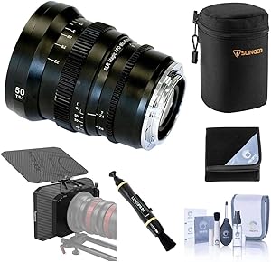 SLR Magic APO MicroPrime Cine 50mm T2.1 EF Lens Bundle