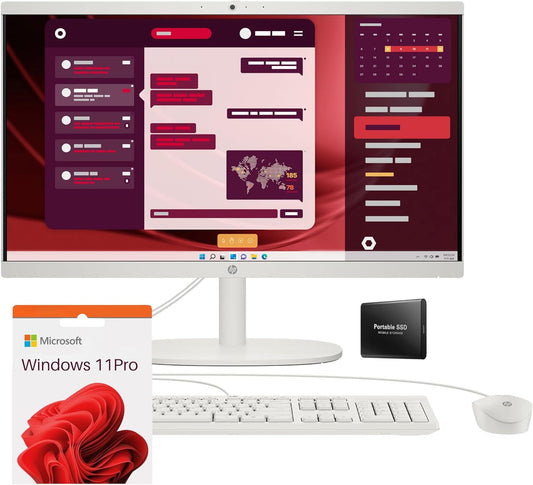 HP 2024 HP AIO 21.5" Desktop 16GB 1.5TB Storage FHD