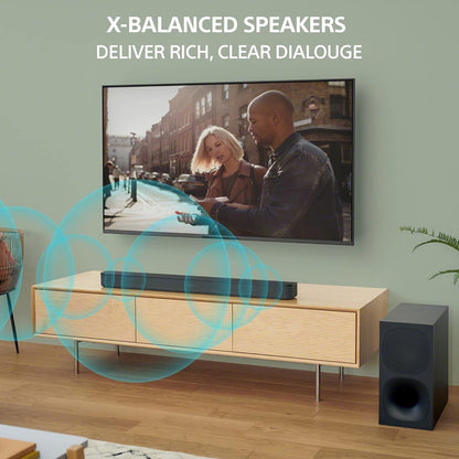 Sony CRT2SNHTS400 2.1ch Soundbar with Wireless Subwoofer (Renewed)