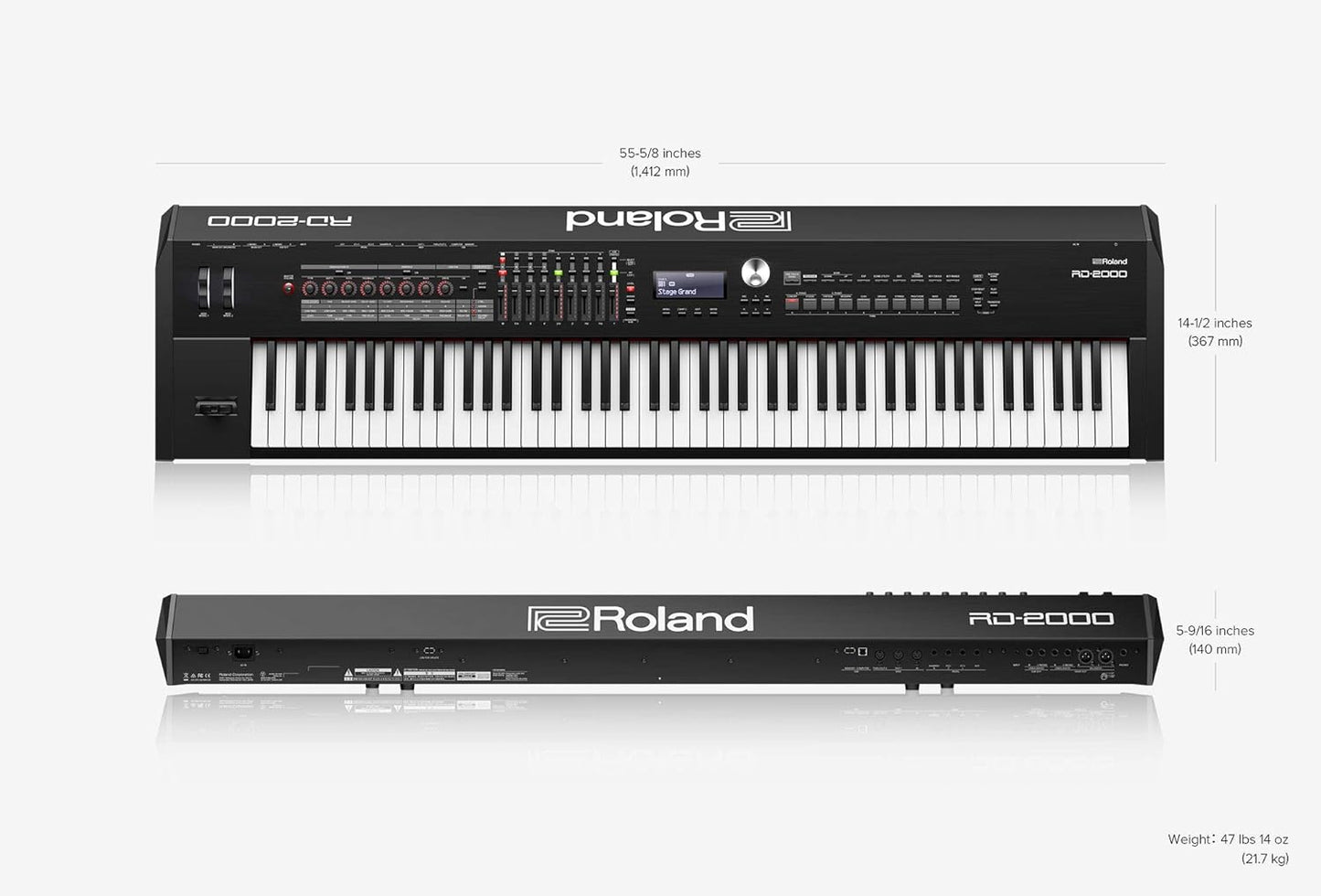 Roland RD-2000 Premium 88-Key Digital Stage Piano