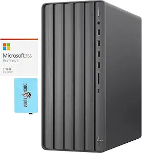 HP TE01-1214 Desktop - i5 10400 16GB RAM 1TB SSD + 2TB HDD