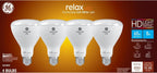 GE 93129973 Relax LED BR30 Floodlight 4-Pack