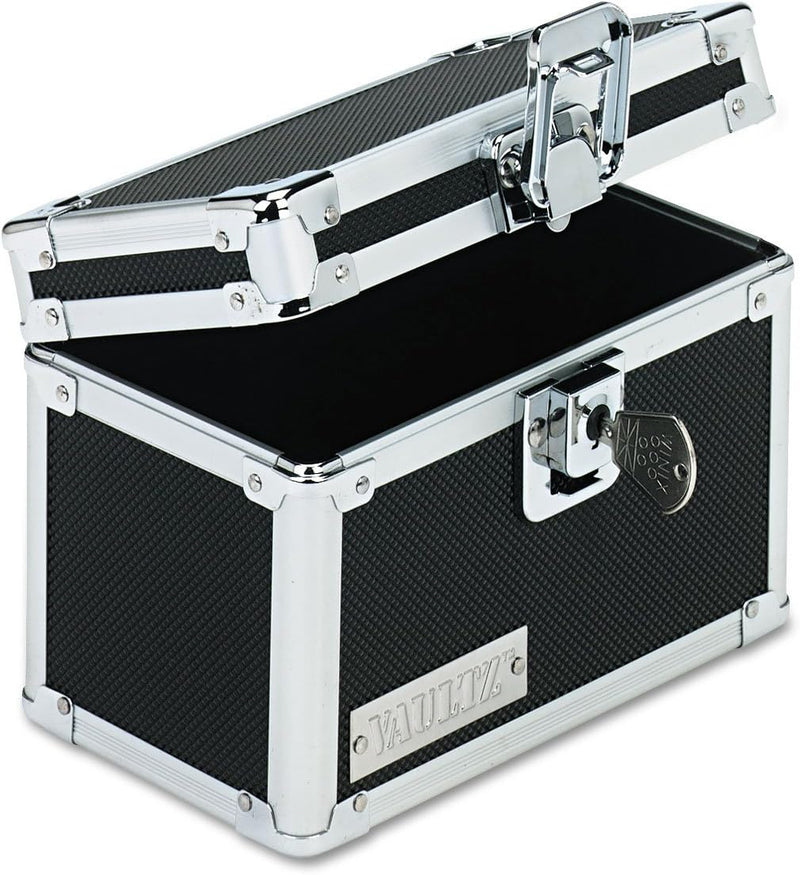 Vaultz VZ00228 3x5 Acrylic Index Card Box with Lock — main product image