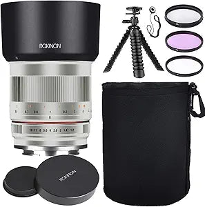 Rokinon RK50M-MFT-SIL 50mm F1.2 Micro Four Thirds Lens — main product image