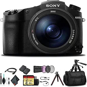 Sony DSCRX10M4BKG6P4_EDI_197 Cyber-Shot RX10 IV Camera Bundle