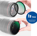 Neewer NW SERIES S 52mm Magnetic ND Filter Set