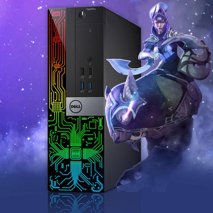 Dell OptiPlex 7040 SFF i5 RGB Desktop PC (Renewed)