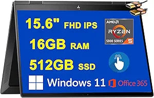 HP HP ENVY x360 15 2-in-1 Touchscreen Laptop — main product image