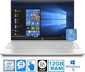 HP Pavilion 15 Laptop i5-8250U 12GB RAM 1TB HDD Touchscreen