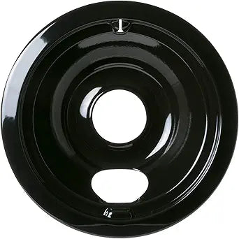 GE WB31M20 6-inch Porcelain Burner Drip Bowl Black