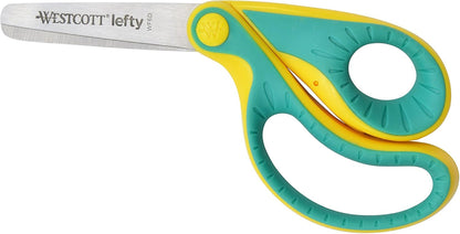 Westcott E-22003 00 Ergo JR. Lefty Kids Scissors - Green
