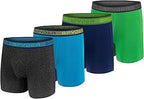 Spyder Mens Boxer Briefs 4 Pack Performance Underwear