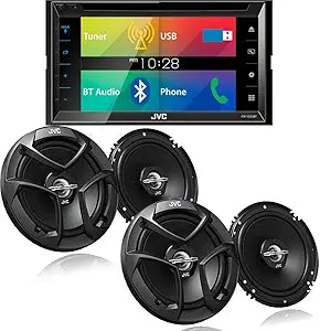 JVC KW-V320BT El Kameleon Receiver with CSJ620 Speakers