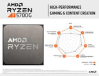 AMD Ryzen 7 5700G 8-Core CPU with Radeon Graphics