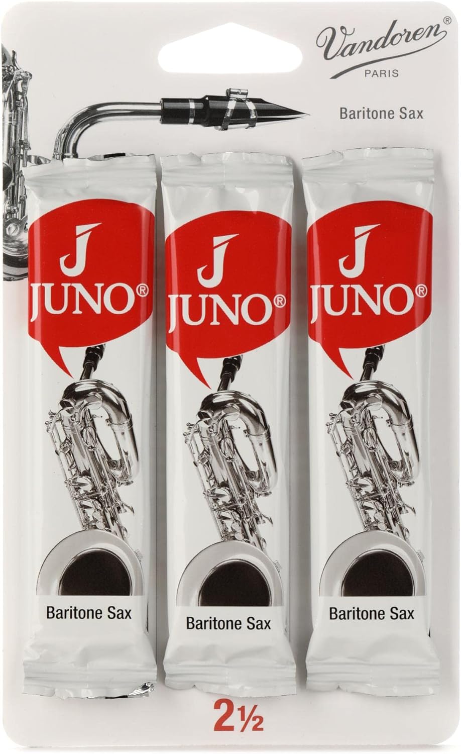 Roland JSR812/3 Vandoren Juno Bari Sax Reeds - Strength 2