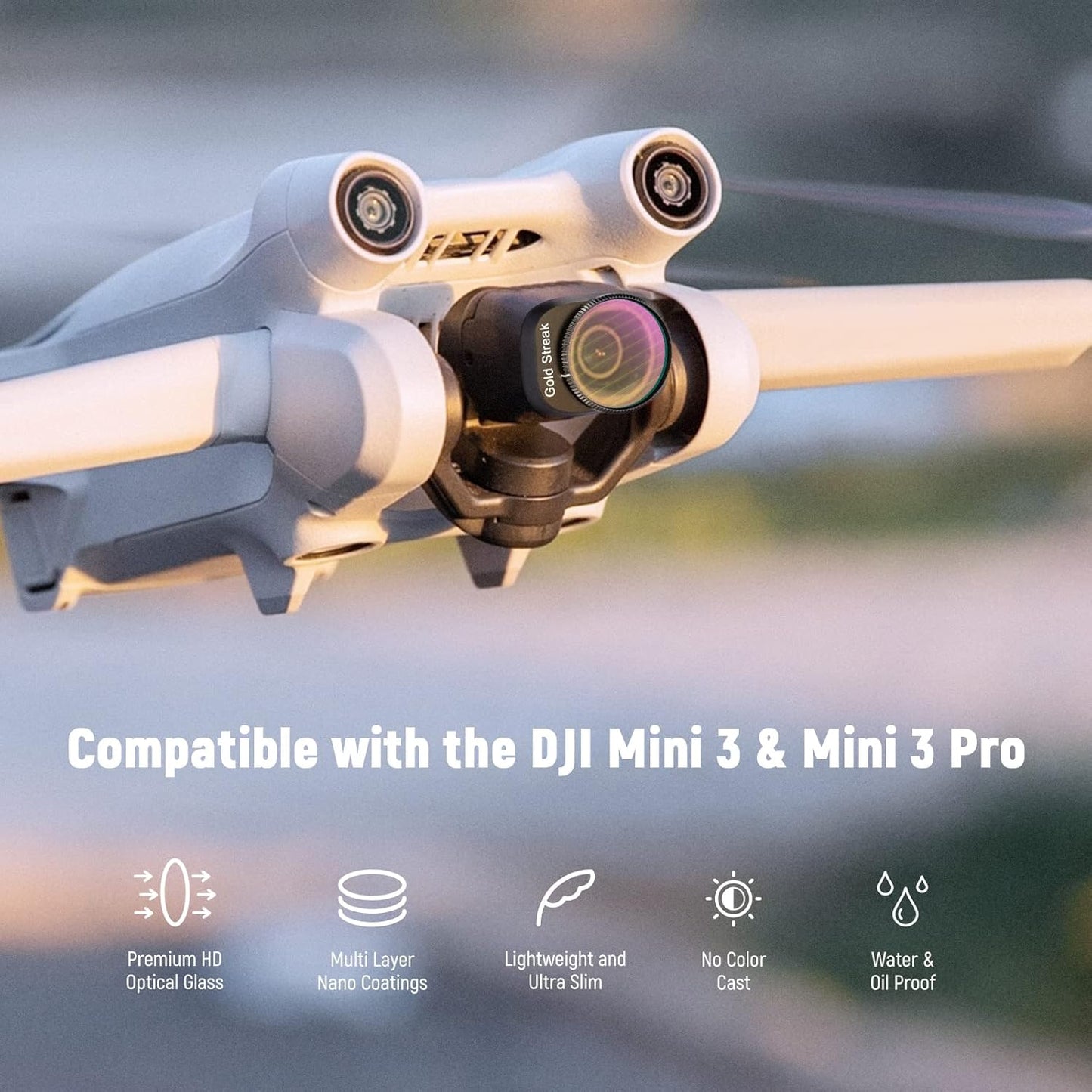 Neewer 10102143 DJI Mini 3 Pro Filter Set ND Anamorphic